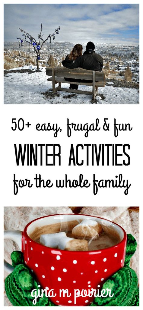 Check out this big list of easy, frugal ad fun winter activities the whole family can enjoy! Say goodbye to winter boredom and excessive screen time and get creative when it's cold outside #winter #kids #activities #parenting #family Cheap Family Activities, Cabin Activities, Winter Family Activities, Free Family Activities, Christmas Activities For Families, Fun Winter Activities, Winter Activity, Winter Activities For Kids, Colorado Trip