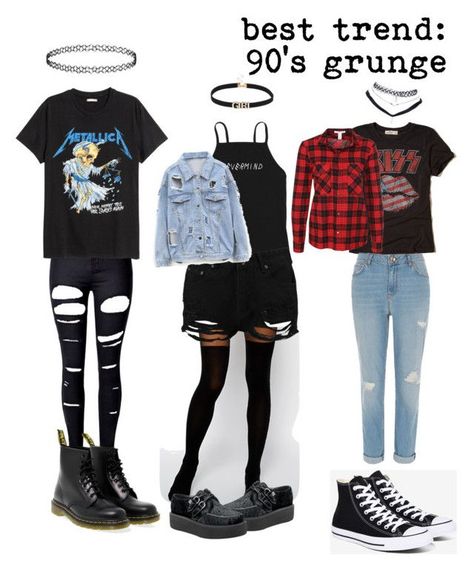 Luxury fashion & independent designers | SSENSE Grunge Wardrobe Essentials, Real Grunge 90s, 90s Grunge Aesthetic Outfits, 90s Grunge Outfits, 90s Grunge Aesthetic, 90s Grunge Style, Skateboard Style, 90’s Grunge, Egirl Fashion