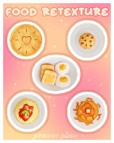 Better Pie Menu Sims 4, Ts4 Get To Work Cc, The Sims 4 Cc Recipes, Sims 4 Food Texture Mod, Sims 4 Cc Mods Food, Ts4 Custom Food, Sims 4 More Food Mod, Grandmas Cookbook Sims 4, Aesthetic Sims 4 Furniture