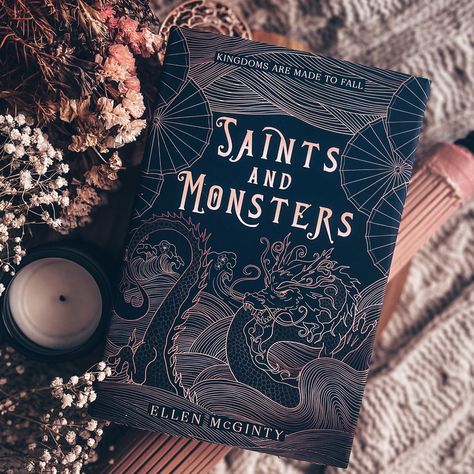 🐉 What is the last book you read (or a book you want to read soon!) with dragons? Of course, like any fantasy girlie, my first dragon book was Eragon! And I had a pretty intense obsession with How to Train Your Dragon (didn't we all?!). So I was so excited when this absolutely GORGEOUS book by @ellenmcginty_author arrived in my mailbox! Not only is the artwork beautiful (both on the dust jacket and underneath 👀) but I also love how Ellen takes inspiration from her home in Japan. I have heard... Dragon Book Cover, Cozy Hobbies, Dragon Books, Books Fanart, Romcom Books, Dragon Book, Books Tbr, Novel Cover, Beautiful Books