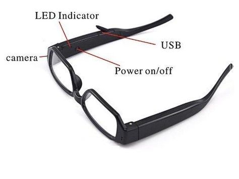 This is #EyeWear #SpyCamera #720P HD, lens meets the meets the common… Spy Things, Spy Tech, Spy Gadgets Diy, Spy Stuff, Spy Devices, Spy Glasses, Spy Equipment, Spy Tools, Hd Camcorder