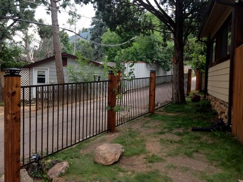 Ornamental Fencing | Peak Fencing Ornamental Fence, Front Yard Fencing, Rod Iron Fences, Low Fence, Front Fence, Wrought Iron Fences, Metal Fence, Iron Fence, Fenced In Yard