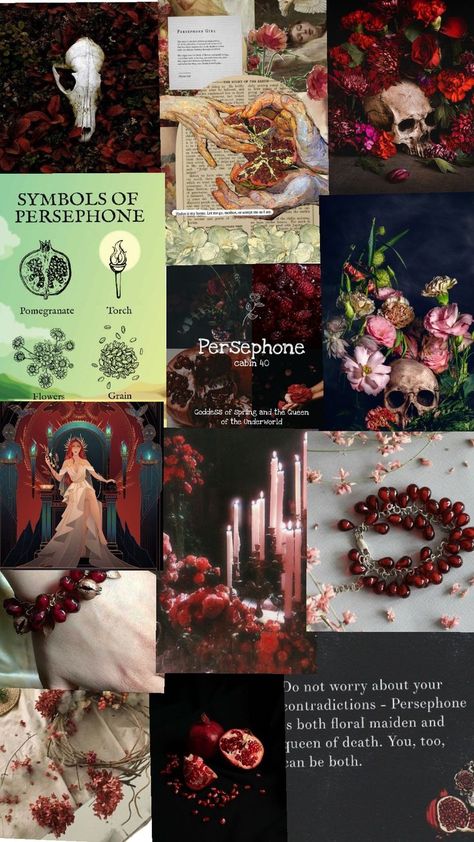 Daughter Of Persephone, Persephone Pomegranate, Underworld, Pomegranate, Flowers, Floral