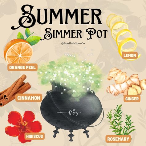 Money Simmer Pot, Spell Simmer Pots, Summer Solstice Simmer Pot, Simmer Pot For Congestion, Litha Simmer Pot, Beltane Simmer Pot, Lammas Simmer Pot, New Moon Simmer Pot, Spring Simmer Pots Witchcraft