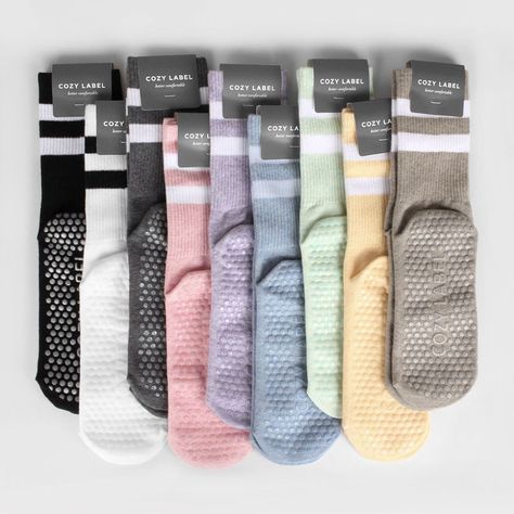 Discover the cutest health & fitness for sale at MochiThings. Be sure to browse our newest & best selling stationery, organization, and home & office items too! Pilates Socks For Women, Gym Socks, Socks Ideas, Gel Socks, Dream Gym, Barre Socks, Socks Aesthetic, Socks Gym, Exercise Clothes