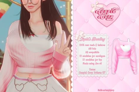 Sims Love, Kawaii Pajamas, Sims 4 Piercings, Pixie Outfit, Mod Hair, Sims 4 Anime, Play Sims, Sims 4 Dresses, Sims4 Clothes