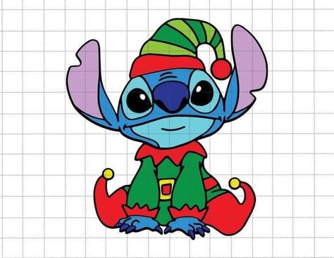 Drawing Ideas Stitch, Christmas Baking Ideas, Diy Shrink Plastic Jewelry, Disney Canvas Paintings, Western Clipart, Cricut Cups, Disney Characters Christmas, Stitch Coloring Pages, Stitch Plush