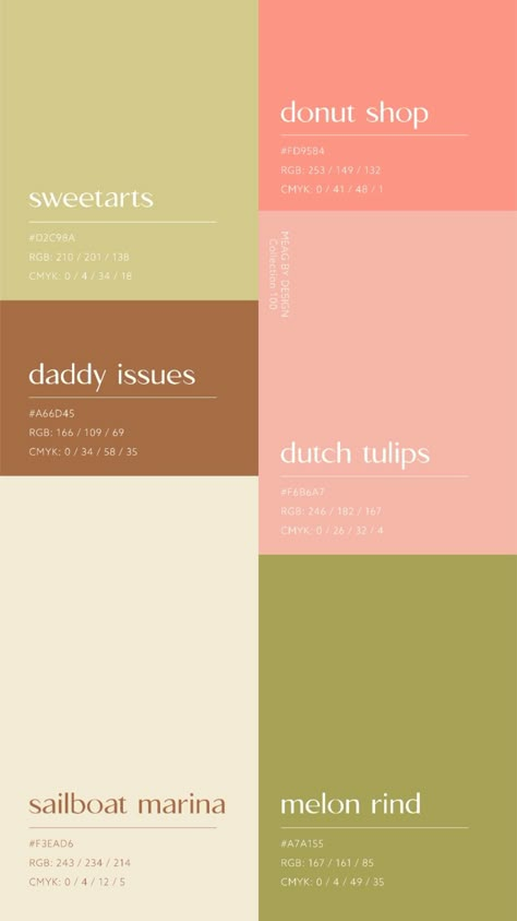 Color Design Inspiration, Hex Color Palette, Hex Color, Colour Pallets, Color Schemes Colour Palettes, Color Palette Pink, Color Pallete, Green Colour Palette, Brand Color Palette