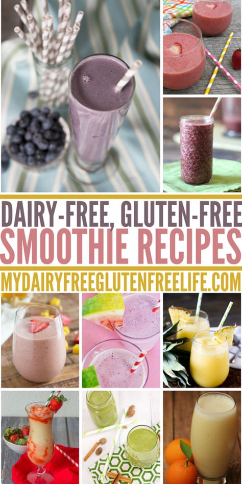 Fodmap Smoothie Recipes, Lactose Free Smoothies, Gluten Free Smoothie Recipes, Non Dairy Smoothie, Gluten Free Smoothie, Gluten Free Drinks, Free Smoothie Recipes, Delicious Smoothie Recipes, Dairy Free Protein