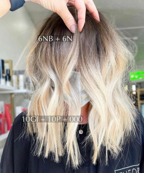 Shadow Root Formula, Redken Shades Eq Formulas, Shades Eq Formulas, Cool Toned Blonde Hair, Toner Formulas, Hair Stylist Tips, Hair Formulas, Wedding Hair Trends, Redken Hair Color