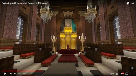 Minecraft Throne Room, Minecraft Castle Interior, Minecraft Interiors, Minecraft Church, Castle Blueprints, Minecraft Idea, Minecraft Interior, Minecraft Pictures, Minecraft Castle