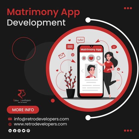 Retro Developers offer a range of creative and highly functional Matrimonial app and websites and portals that make the process of matchmaking easy and user-friendly services to the world. We are a group of matrimonial web designers and developers offers fully customized matrimony website/app design in India Coimbatore, to meet the client requirement. Our matrimonial portal solutions for all the communities, castes and religions. #retrodevelopers Web Designers, The Client, Coimbatore, Website Development, App Development, App Design, To The World, Mobile App, Portal