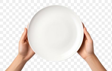 Hand Holding Plate, Empty Plate, Plate Png, Plate Food, Hand Holding, Food Plating, Ux Design, Design Template, Holding Hands