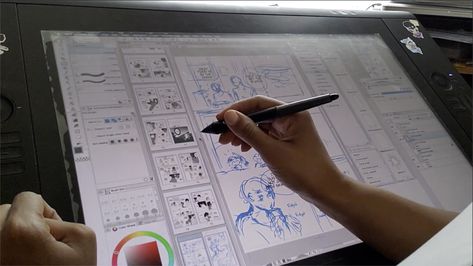 I decided to have today’s blog post be a little tiny chit-chat blog post about art tablets and what not~ Today I want to ramble about the basic differences between display tablets (Think Wacom Cintiq or Huon Tablet) and mobile tablets (Think iPad Pro or Microsoft Tablet) Do I need … The post Webtoon Artist Rambles: About Art Tablet Differences appeared first on S-Morishitas Studio. Art Tablet Aesthetic, Webtoon Artist, Pastel Gamer, Microsoft Tablet, Drawing Tablets, Comic Script, Art Tablet, Art Studio Room, Wacom Cintiq