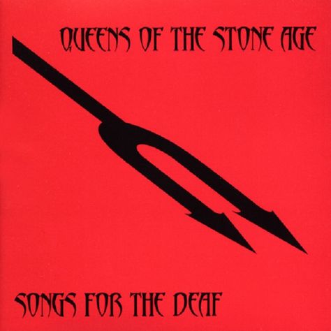 Queens Of The Stone Age - Songs For The Deaf (2002) Songs For The Deaf, Queens Of The Stone Age, Drum Lessons, Album Of The Year, Music Artwork, Another Love, Best Albums, Stone Age, Types Of Music