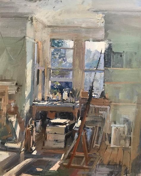 Artist: Peter Brown, NEAC, UK Peter Brown, Brown Artwork, Interior Paintings, Brown Painting, English Art, Virtual Art, Floor Art, Brown Art, Landscape Artist