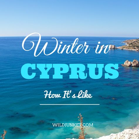 Planning a trip to Cyprus but not sure if winter is the best time? Here's a look at what to expect from winter in Cyprus. Larnaca Cyprus Things To Do, Cyprus Itinerary, Cyprus In Winter, Living In Cyprus, Best Places In Cyprus, Cyprus Holiday, Palawan Island, Cyprus Travel, Visit Cyprus