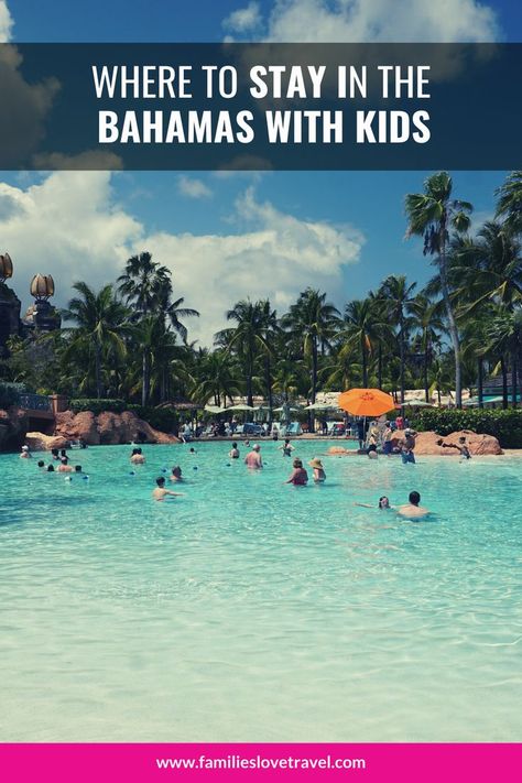 Planning a trip to The Bahamas with your kids? The first step is to find a family-friendly hotel! Our list of The Best Hotels in the Bahamas for Families will help you select the perfect spot for your next vacation! Bahamas Family Vacation, Bahamas Hotels, Kid Friendly Resorts, Bahamas Resorts, Beach Vacation Packing, Best Family Resorts, Bahamas Travel, Bahamas Vacation, Family Friendly Hotels