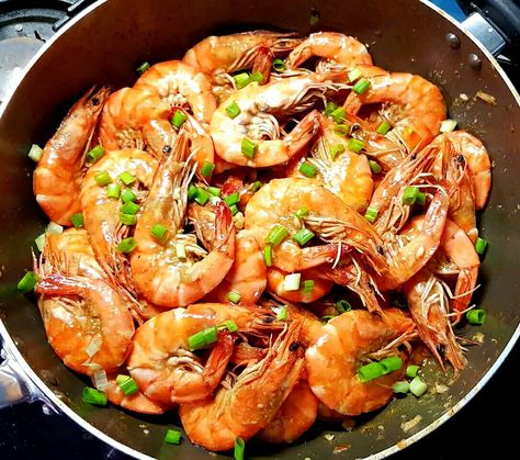 Butter-Garlic Shrimp Shrimp Picture, Garlic Buttered Shrimp, Buttered Shrimp, Garlic Butter Shrimp, Butter Shrimp, Garlic Shrimp, Garlic Butter, Food Culture, Japchae