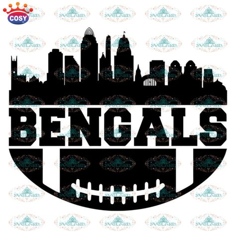 Cincinnati Bengals Crafts, Cincinnati Bengals Svg, Bengals Svg, Best Roller Coasters, Free Cricut Svg, Cincinnati Bengals Football, Bengals Football, Nfl Memes, Free Cricut