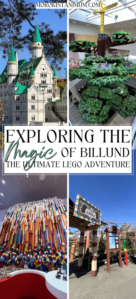 Ultimate guide to LEGOLAND, LEGO House & LEGO Castle Hotel. Discover the best attractions & tips for an incredible LEGO adventure in Billund! Lego House Billund, Lego Castle, Castle Hotel, Lego House, Travel With Kids, Europe Travel, Copenhagen, Denmark, The Magic