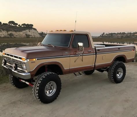 Jacked Up Truck, 1979 Ford Truck, Country Trucks, Old Dodge Trucks, Trucks Lifted Diesel, Vintage Pickup, Future Trucks, Vintage Pickup Trucks, Classic Ford Trucks