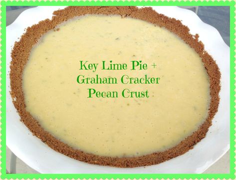 Key Lime Pie Recipe Easy, Key Lime Dessert Recipes, Pecan Crust Recipe, Lime Dessert Recipes, Cool Whip Pies, Graham Cracker Crust Recipe, Key Lime Desserts, Key Lime Pie Easy, Pecan Crust