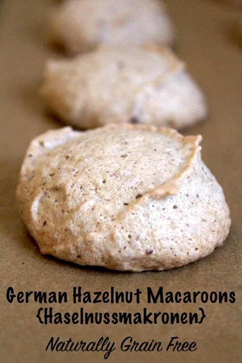 Hazelnut Meringue Cookies, Naturally Gluten Free Cookies, Hazelnut Christmas Cookies, Christmas Cookie Gluten Free, Hazelnut Cookies Christmas, Austrian Christmas Cookies, Gluten Free German Recipes, Hazelnut Cookies Recipes, Gf Christmas Cookies