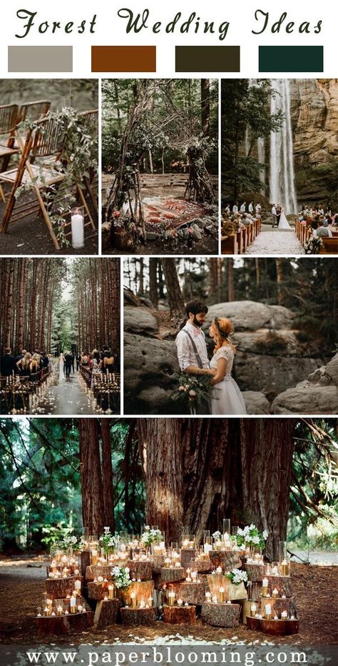 Wedding Themes Colors, Forest Wedding Theme, Enchanted Forest Wedding Theme, Templates For Wedding, Lotr Wedding, Save The Dates Wedding, Wedding Theme Ideas, Forest Theme Wedding, Enchanted Forest Wedding