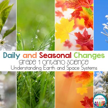 Grade 1 Daily And Seasonal Changes, Daily And Seasonal Changes Grade 1 Activities, Seasons Grade 1, Seasonal Changes Activities, Daily And Seasonal Changes Grade 1, Seasonal Changes Grade 1, School Finds, Seasons Lessons, Elementary Stem Activities