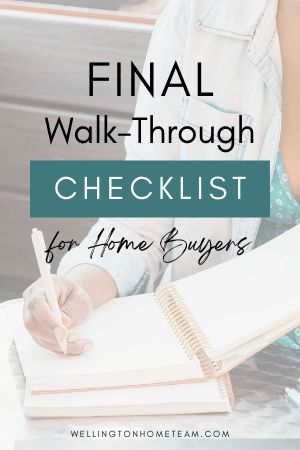 Having a final walk-through checklist when buying a home will help alleviate any unnecessary stress and keep everything on the right track to close. #homebuying #realestate #howto #walkthroughchecklist #finalwalkthrough New Home Walk Through Checklist, Final Walkthrough Checklist, Final Walk Through Checklist New Home, Buying A Home Checklist, Checklist New Home, Closing Checklist, House Checklist, Wellington Florida, Inspection Checklist