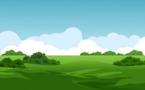 Download free Background scene with green lawn vector | Freepik Cartoon Grass, Sunny Meadow, Lotus Flower Wallpaper, Nature Tourism, Grass Background, Nature Background Images, Scene Background, Theme Nature, Scenery Background