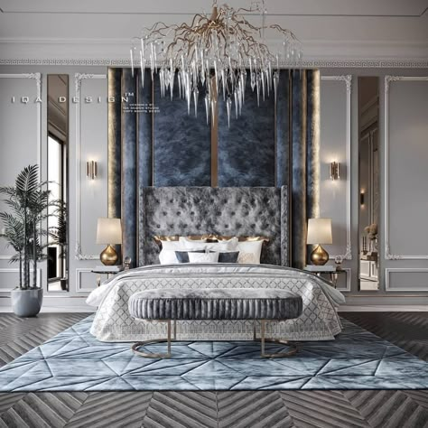 Interior Design Instagram, Bedroom Interior Design Luxury, Decor Eclectic, Modern Luxury Bedroom, Luxury Bedroom Design, Luxury Bedroom Master, Classic Bedroom, Bedroom Bed Design, Bedroom Furniture Design