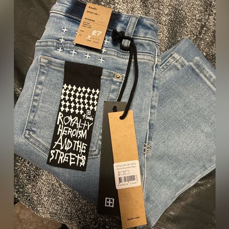 Never Worn Ksubi Skinny Jeans Light Blue Size 27 Purple Jeans Brand, Ksubi Jeans Outfit, Kendall Jenner Jeans, Ksubi Jeans, Cute Online Clothing Stores, Purple Jeans, Indigo Jeans, Zipper Jeans, Red Jeans