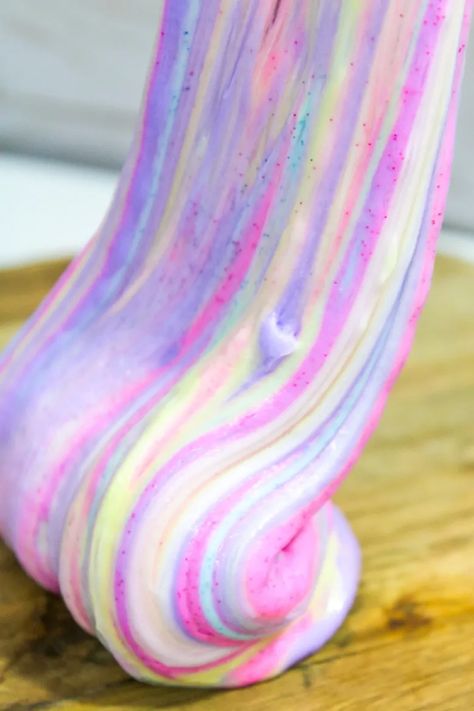 Borax Free Slime, Unicorn Slime, Mermaid Slime, Fluffy Unicorn, Free Slime, Borax Slime, Galaxy Slime, Asmr Youtube, Slime For Kids