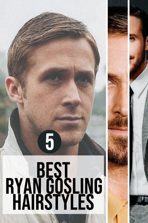 Ryan Gosling Hair, Ryan Gosling Haircut, List Of Hairstyles, Ryan Gosling Drive, Classic Mens Haircut, Ryan Gosling Style, Gangster Squad, Short Fade Haircut, Classic Haircut