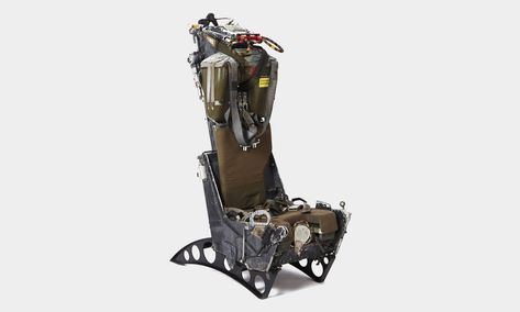 You can keep your Eames Lounge, Arne Jacobsen’s Egg, and every other iconic chair ever created, we’ll take this F-4 Phantom II Ejection Seat as our seat of choice every day. This genuine ejection seat… Plane Tips, Home Decor For Men, Aviation Furniture, B 52 Stratofortress, Ejection Seat, F4 Phantom, Masculine Interior, Aviation Decor, Aircraft Mechanics