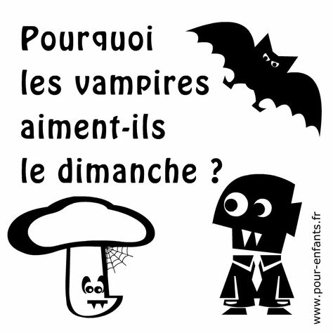 Devinette Halloween à imprimer. Vampires. Halloween Funny, Humor, Halloween, Humour