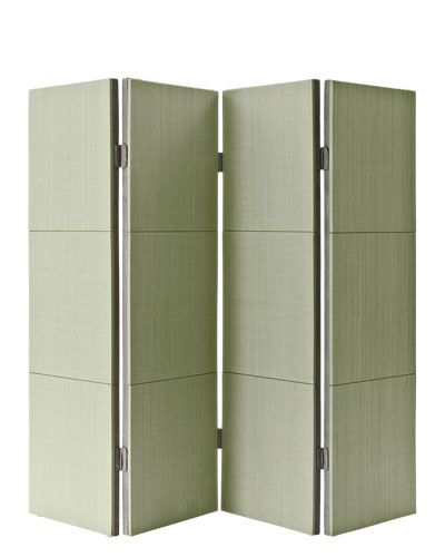 8 / HORSEHAIR FOLDING SCREEN BY OCHRE Folding Screen Room Divider, Dressing Screen, Screens Room Dividers, Screen Partition, Front Door Design Wood, Metal Room, Folding Screens, Room Divider Doors, Diy Accent Wall