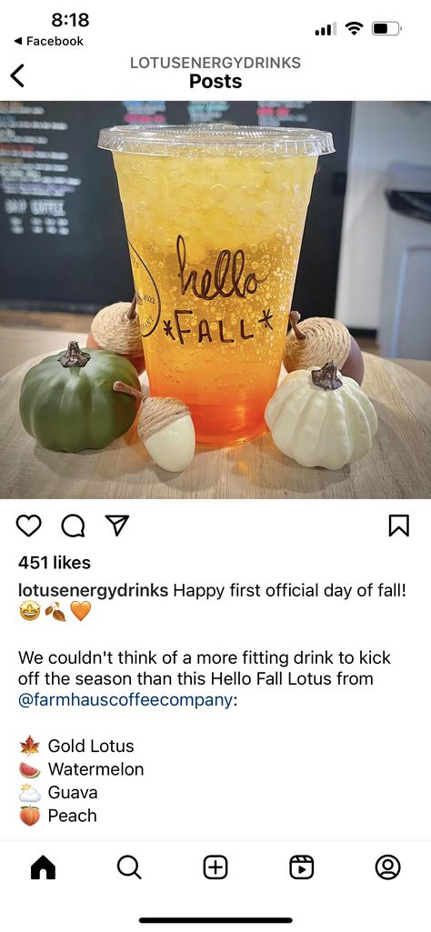 Peach Ring Lotus Drink, Fall Lotus Drinks, Lotus Flavors, Lotus Energy Drink Flavors, Lotus Drink Ideas, Rockstar Drink, Lotus Recipes, Lotus Drinks, Lotus Recipe