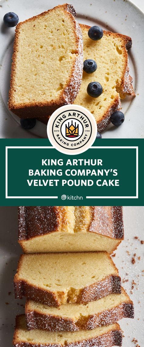 King Arthur Cake Flour Recipes, King Arthur Recipes Baking, King Arthur Measure For Measure Recipes, King Author Flour Recipes Baking, Hold Up Wait A Minute, Pound Cake Muffins, Cake Flour Recipe, Pond Cake, Rotel Recipes