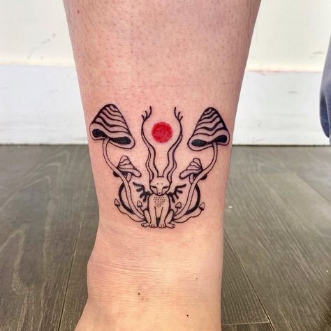 Weird Tattoos Unique, Flow Tattoo, Bleach Tattoo, Chicken Tattoo, Mushroom Tattoo, Mushroom Tattoos, Tattoo Instagram, 4 Tattoo, Tatuaje A Color