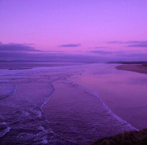 Sky Beach Aesthetic, Beach And Sky, Makeup Pride, Purple Widget, Sunset Party, Sun Fashion, Purple Beach, Violet Aesthetic, Sky Images