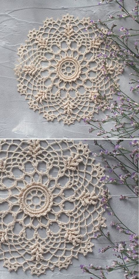 Beautiful Vibrant Crochet Doilies. This fantastic, delicate mandala in the pictures below was made by Machika Sawada and it's an amazing project, that you will absolutely love! It's so intricate and vintage looking, it will be an amazing addition to your coffee table. Will you make one of these? Let me know! #freecrochetpattern #doily #mandala Crochet Doilies Free Pattern Vintage, Doilies Pattern, Delicate Mandala, Vintage Crochet Doily Pattern, Colored Doilies, Crochet Elephant Pattern, Decorative Crochet, Doilies Crafts, Crochet Lace Doily