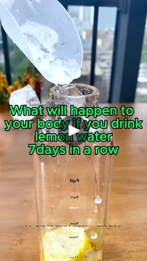 5.1K views · 92 reactions | What will happen to your body if you drink lemon water 7 days in a row.#health #didyouknow #nowyouknow #healthtips #foryou #fyp #body #healthy | Let's know | Let's know · Original audio Drink Lemon Water, Water Challenge, Drinking Lemon Water, Lemon Water Benefits, Lemon Drink, Tea Health Benefits, Healthy Drinks Smoothies, Moisturizing Toner, Natural Drinks