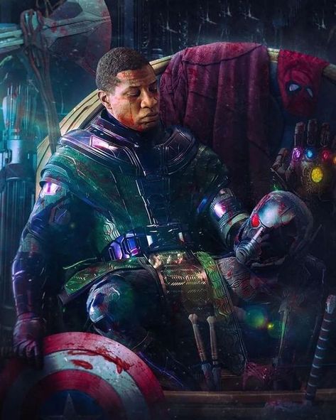 Avengers: The Kang Dynasty Marvel Kang, Kang El Conquistador, Kang The Conqueror, Marvel Characters Art, Marvel Artwork, Marvel Villains, New Avengers, Marvel Fan Art, Marvel Wallpaper