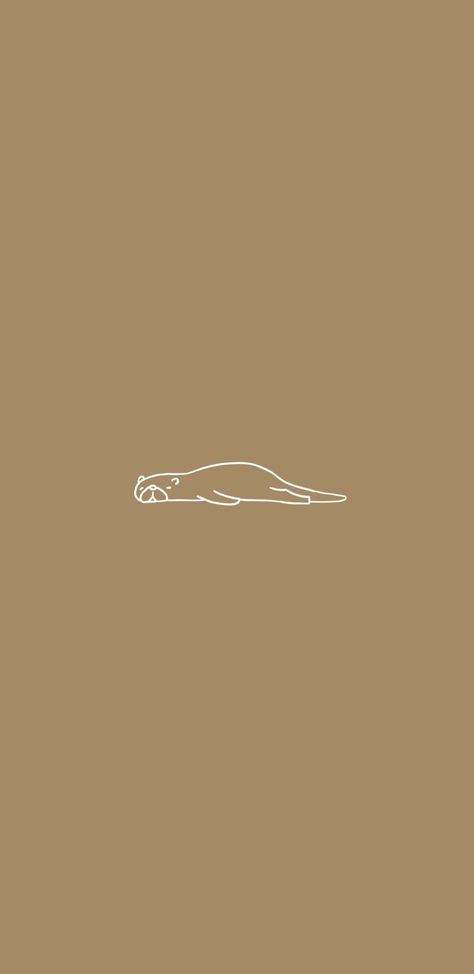 Aesthetic Otter, Sea Otter Art, Otter Cartoon, Otter Drawing, Otter Art, Otters Cute, Drawing Wallpaper, Brown Wallpaper, High Quality Wallpapers