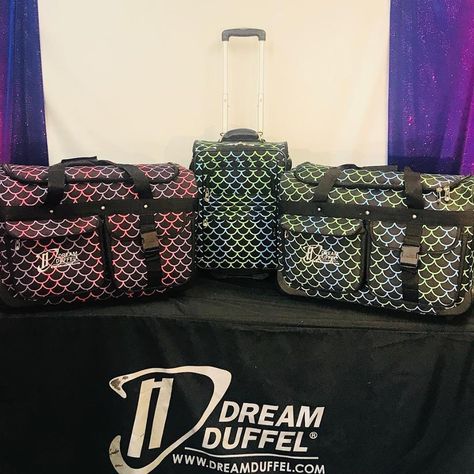 Mermaid Dream Duffels are HERE! Dream Duffel, Mermaid Dreams, Dance Recital, Dance Quotes, Dance Competition, Dance Studio, Bags And Accessories, Dance Moms, Dance Choreography