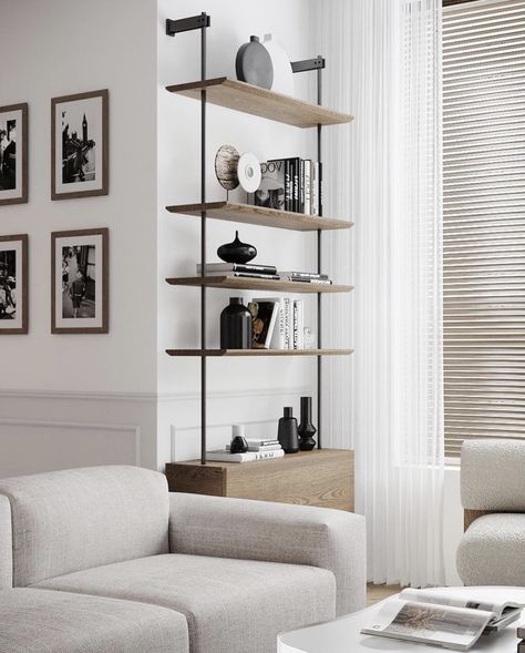 Team Design, Shelving Design, Studio Interior Design, Bookshelf Design, Room Shelves, Living Room Shelves, Living Room Design Decor, City Park, Studio Interior