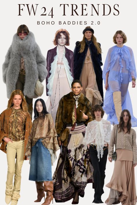 FALL 24 FASHION TRENDS Aw24/25 Fashion Trends, Fall 24 Fashion Trends, Fw2024 Fashion Trends, Fall Winter Fashion Trends 24/25, Boho Trend 2024, Fashion Trends Winter 2024, Fashion Trends 2024 Fall Winter, Winter 24/25 Trends, Autumn Trends 2024